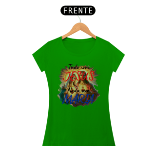 Nome do produto Camiseta TUDO COM JESUS, NADA SEM MARIA