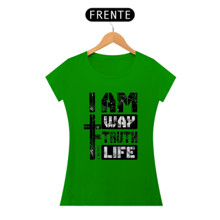 Nome do produto Camiseta O Caminho, a Verdade e a Vida