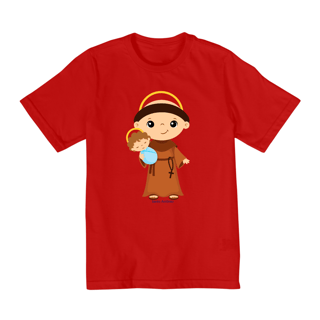 Nome do produto Camiseta Infantil de Santo Antônio