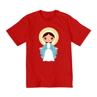 Nome do produto Camiseta Infantil da Virgem Maria