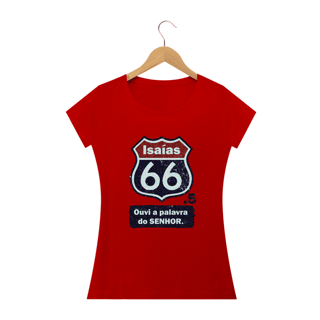 Nome do produto Camiseta ISAIAS 66. 