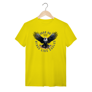 Nome do produto Camiseta COMO AS ÁGUIAS - Isaias 40:31