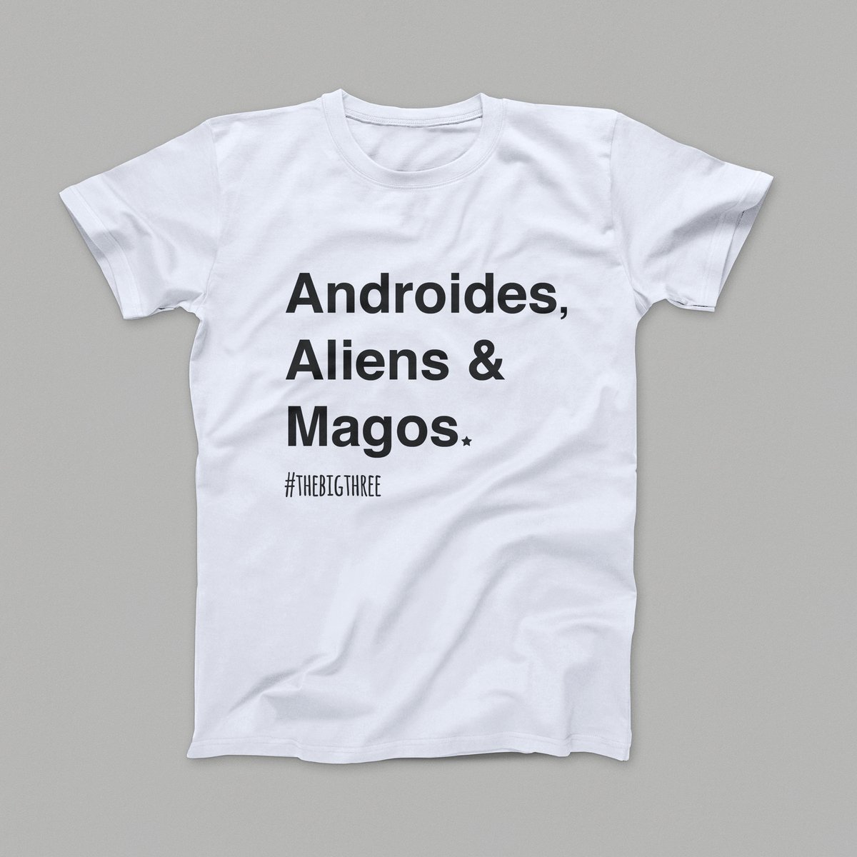 Nome do produto: Camiseta Androides, Aliens & Magos 2