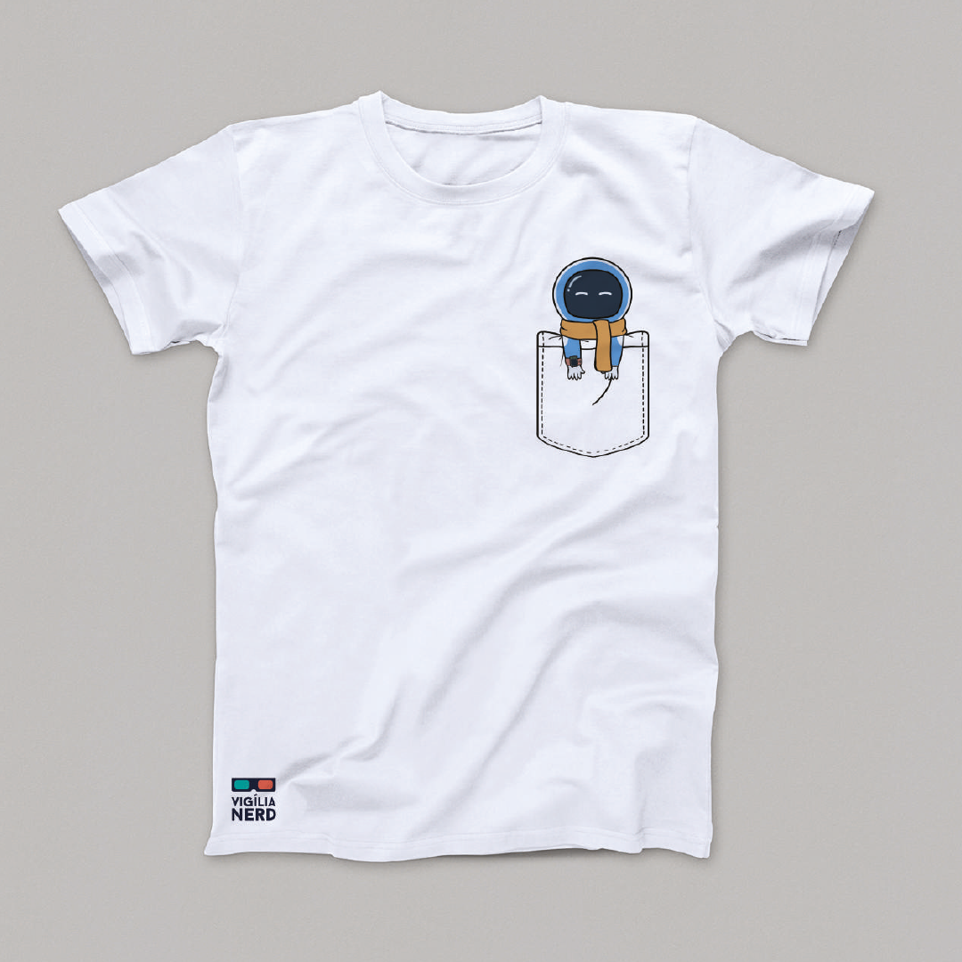 Nome do produto: Astronauta de bolso - camiseta