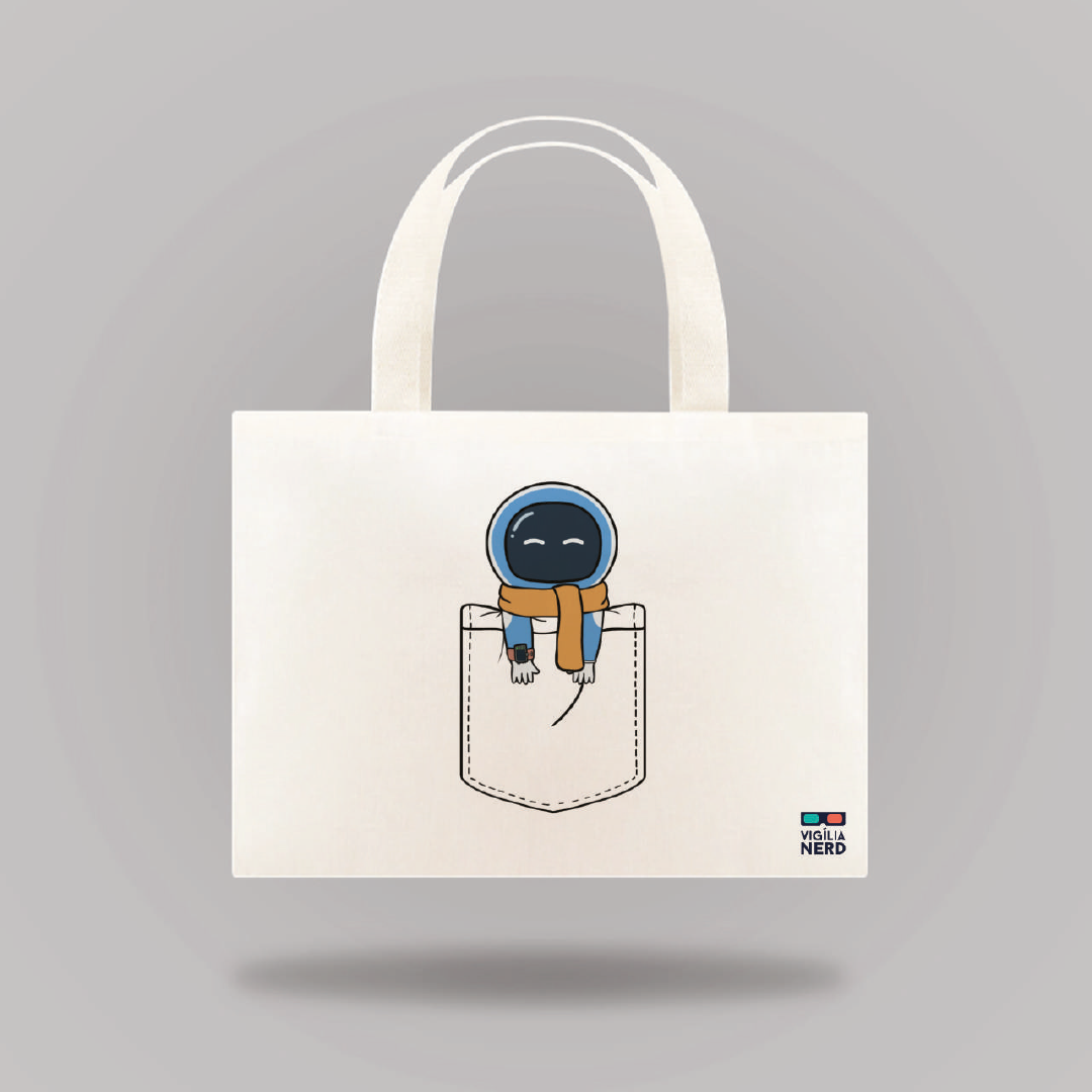Nome do produto: Astronauta de bolso - Ecobag