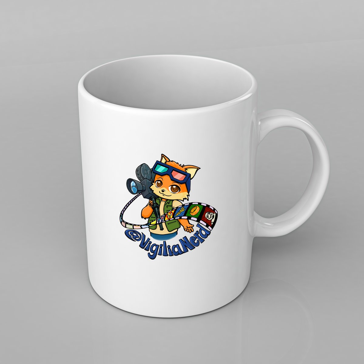 Nome do produto: Jay Fox - Caneca