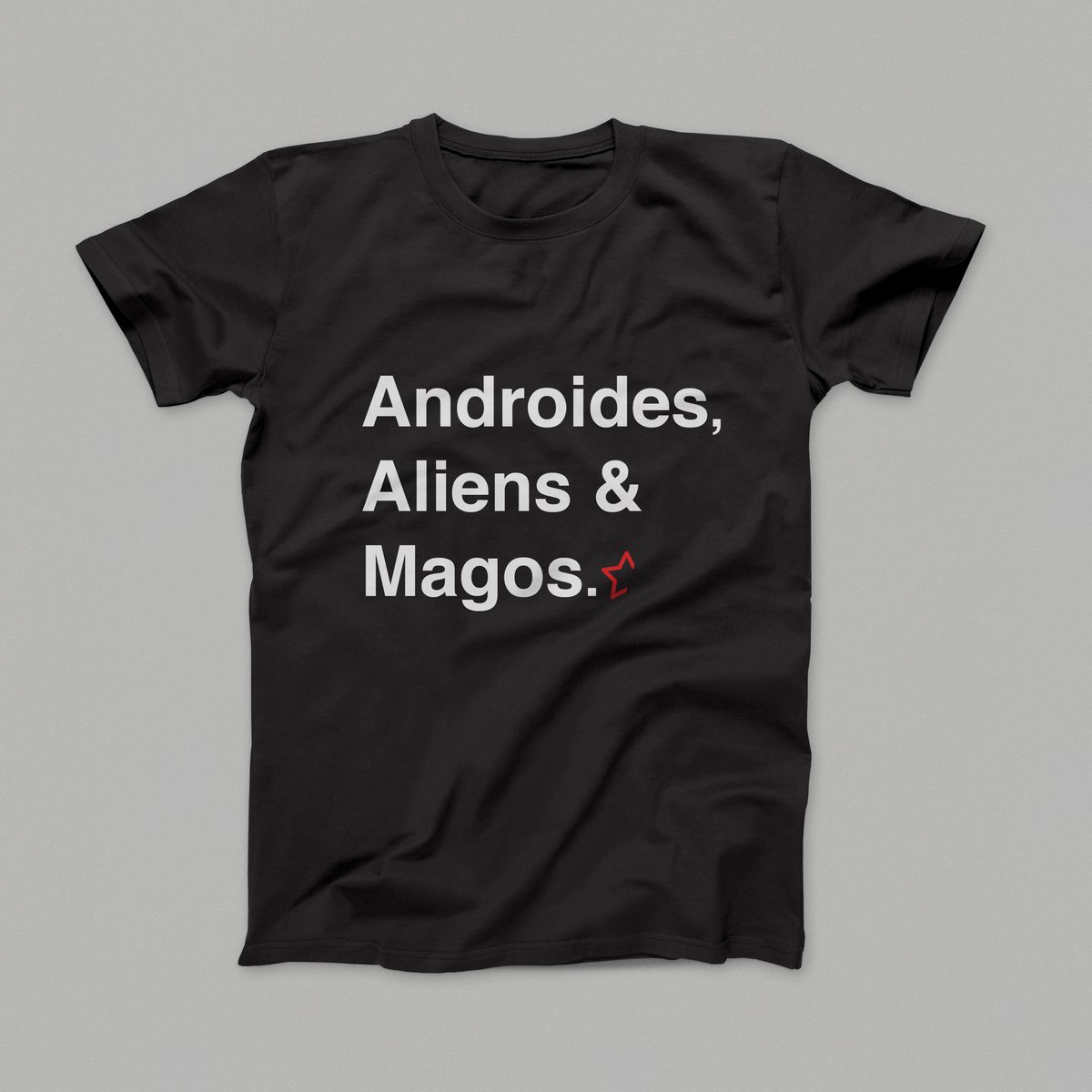 Nome do produto: Camiseta Androides, Aliens & Magos 3