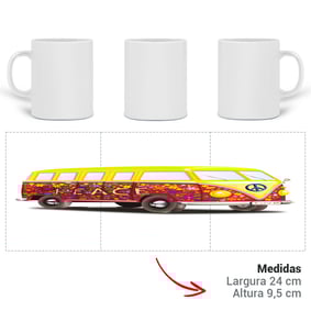 Caneca Kombi Peace