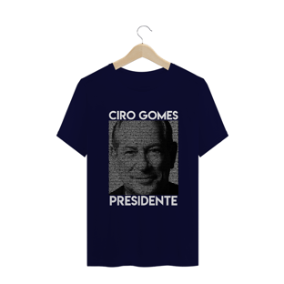Nome do produtoCamiseta Plus Size Ciro Gomes - Perfil