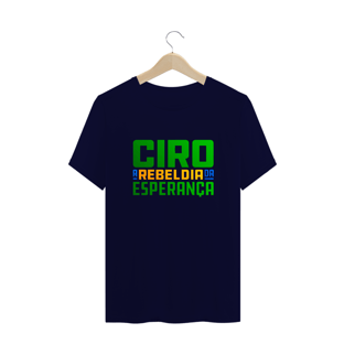 Nome do produtoCamiseta A Rebeldia da Esperança (Plus Size)