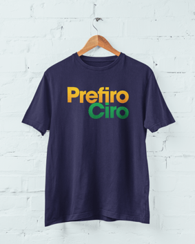 Nome do produto  Camiseta Prefiro Ciro