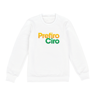 Nome do produtoMoletom Prefiro Ciro