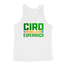 Nome do produto  Camiseta Regata A Rebeldia da Esperança