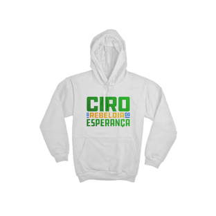 Nome do produtoMoletom com capuz Rebeldia da Esperança