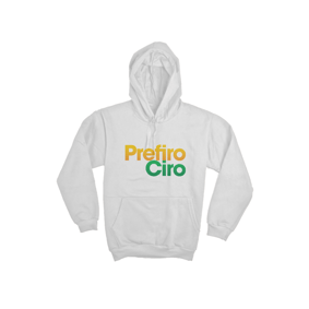 Nome do produto  Moletom com capuz Prefiro Ciro