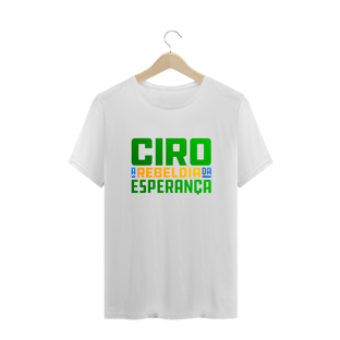 Nome do produtoCamiseta A Rebeldia da Esperança (Plus Size)