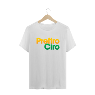 Nome do produtoCamiseta Prefiro Ciro (Plus Size)