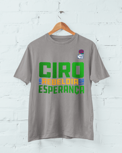 Nome do produtoCamiseta A Rebeldia da Esperança