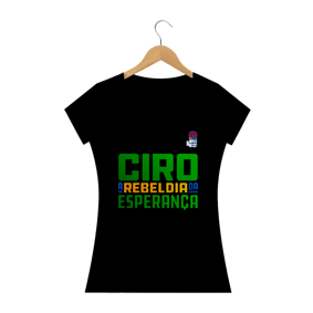 Nome do produto  Camiseta A Rebeldia da Esperança - Feminina