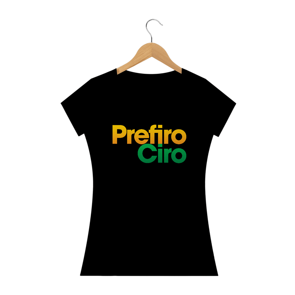 Nome do produto: Camiseta Prefiro Ciro - Feminina