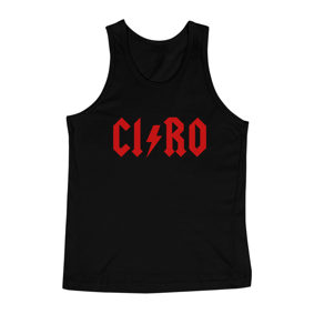 Nome do produto  Camiseta Regata AC/DCiro (versão 2)