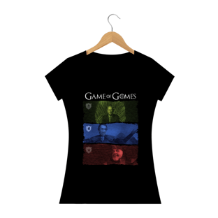Nome do produtoCamiseta Feminina Game Of Gomes