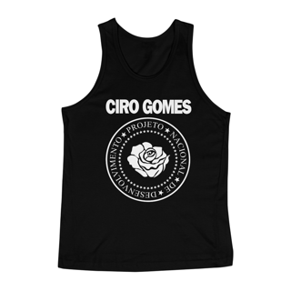 Camiseta Regata Ciro Gomes (Ramones)