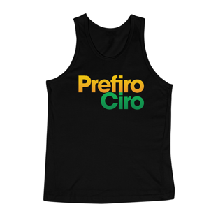 Nome do produtoCamiseta Regata Prefiro Ciro