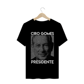 Nome do produto  Camiseta Ciro Gomes - Perfil