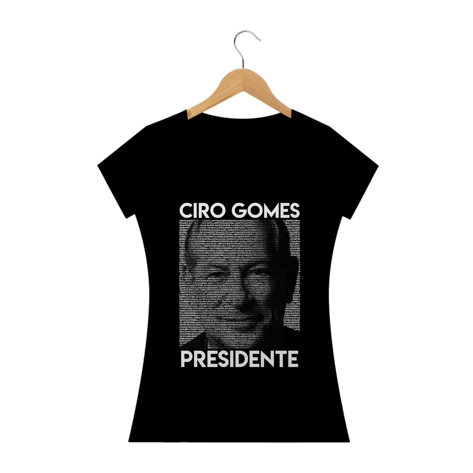 Camiseta Feminina Ciro Gomes - Perfil