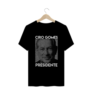 Nome do produtoCamiseta Plus Size Ciro Gomes - Perfil
