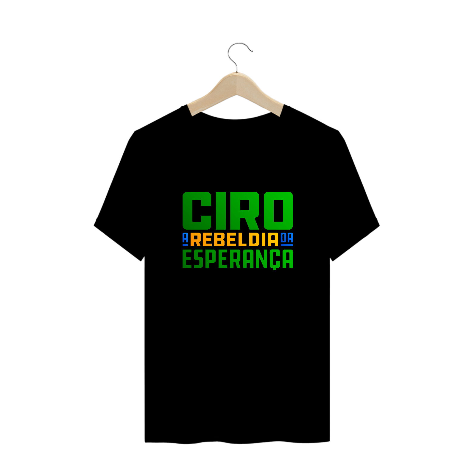 Camiseta A Rebeldia da Esperança (Plus Size)