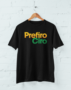 Nome do produtoCamiseta Prefiro Ciro