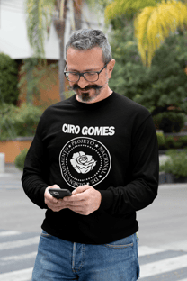 Nome do produtoMoletom Ciro Gomes (Ramones)