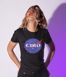 Nome do produtoCamiseta Feminina Ciro (Nasa)