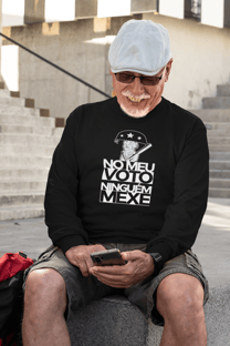 Nome do produtoMoletom No meu voto ninguém mexe