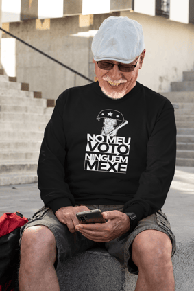 Nome do produto  Moletom No meu voto ninguém mexe