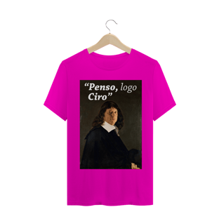 Nome do produtoCamiseta Penso, logo Ciro (Unissex) 