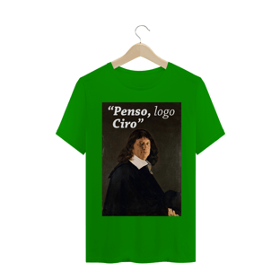 Nome do produtoCamiseta Penso, logo Ciro (Unissex) 