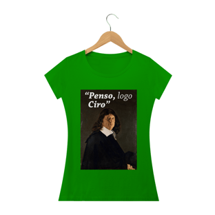 Nome do produtoCamiseta Penso, logo Ciro (Feminina) 