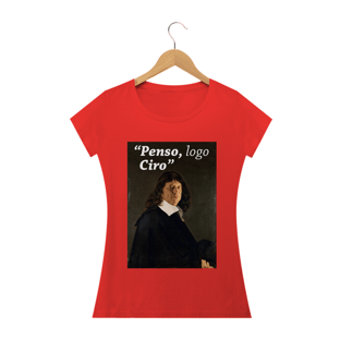 Nome do produtoCamiseta Penso, logo Ciro (Feminina) 