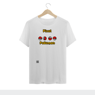Nome do produtoCamiseta Pixel Pokébola 