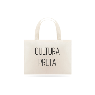 Nome do produto Eco Bag Cultura Preta