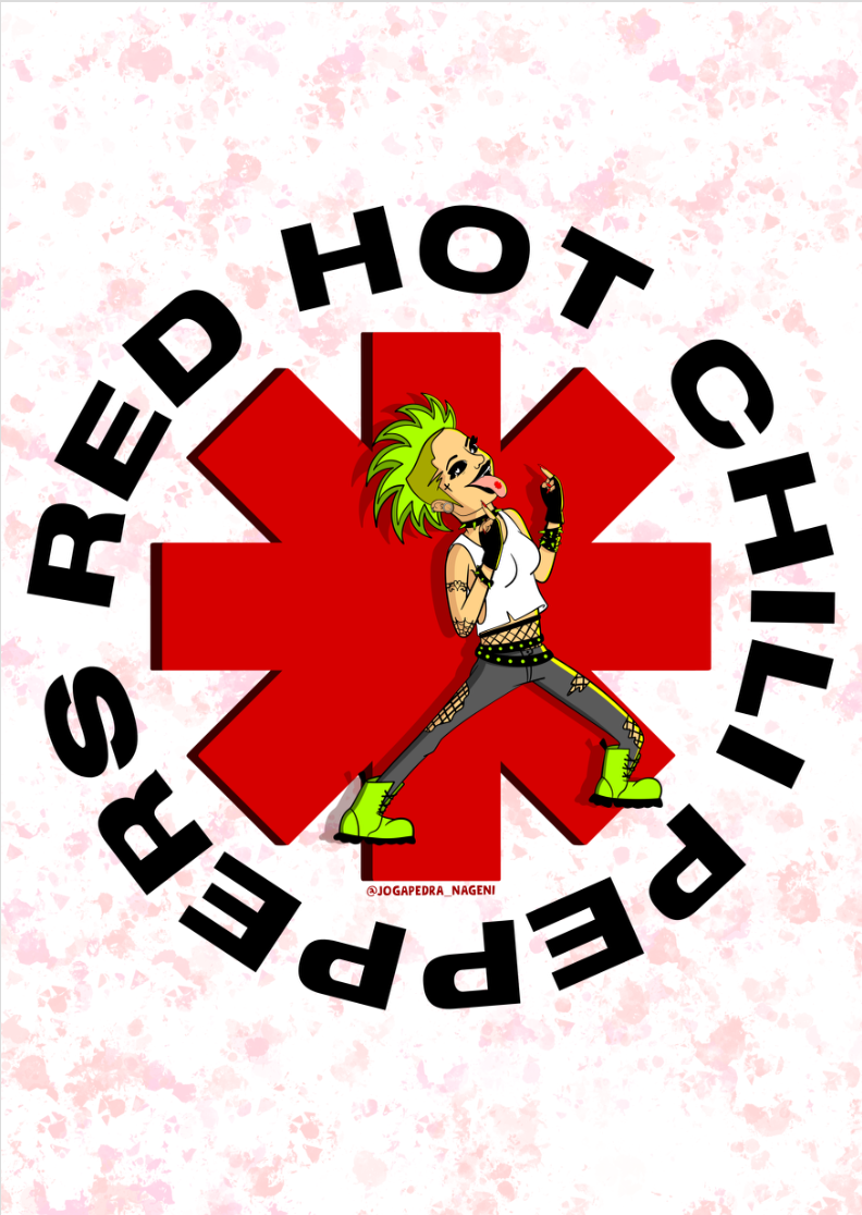 Nome do produto: Red hot chili peppers girl