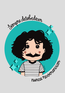 Nome do produto Pôster Belchior - sempre desobedecer