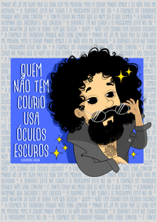 Nome do produto Pôster Raul Seixas  (como vovó já dizia)