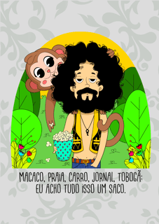 Nome do produto Poster Raul Seixas (ouro de tolo)
