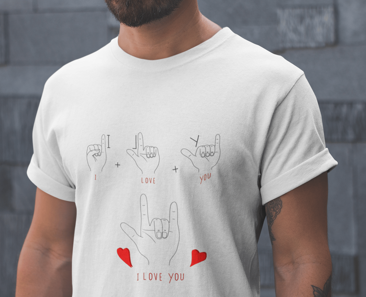 Nome do produto: Libras - eu te amo