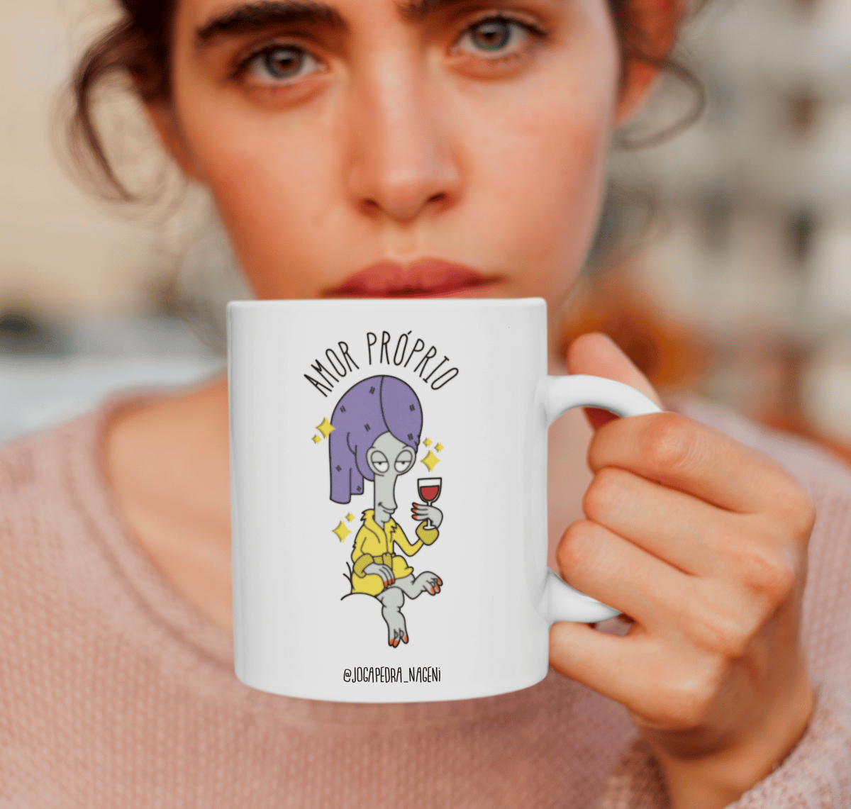 Nome do produto: Roger american dad Amor   próprio 