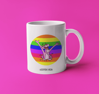 Caneca Pantera lgbt